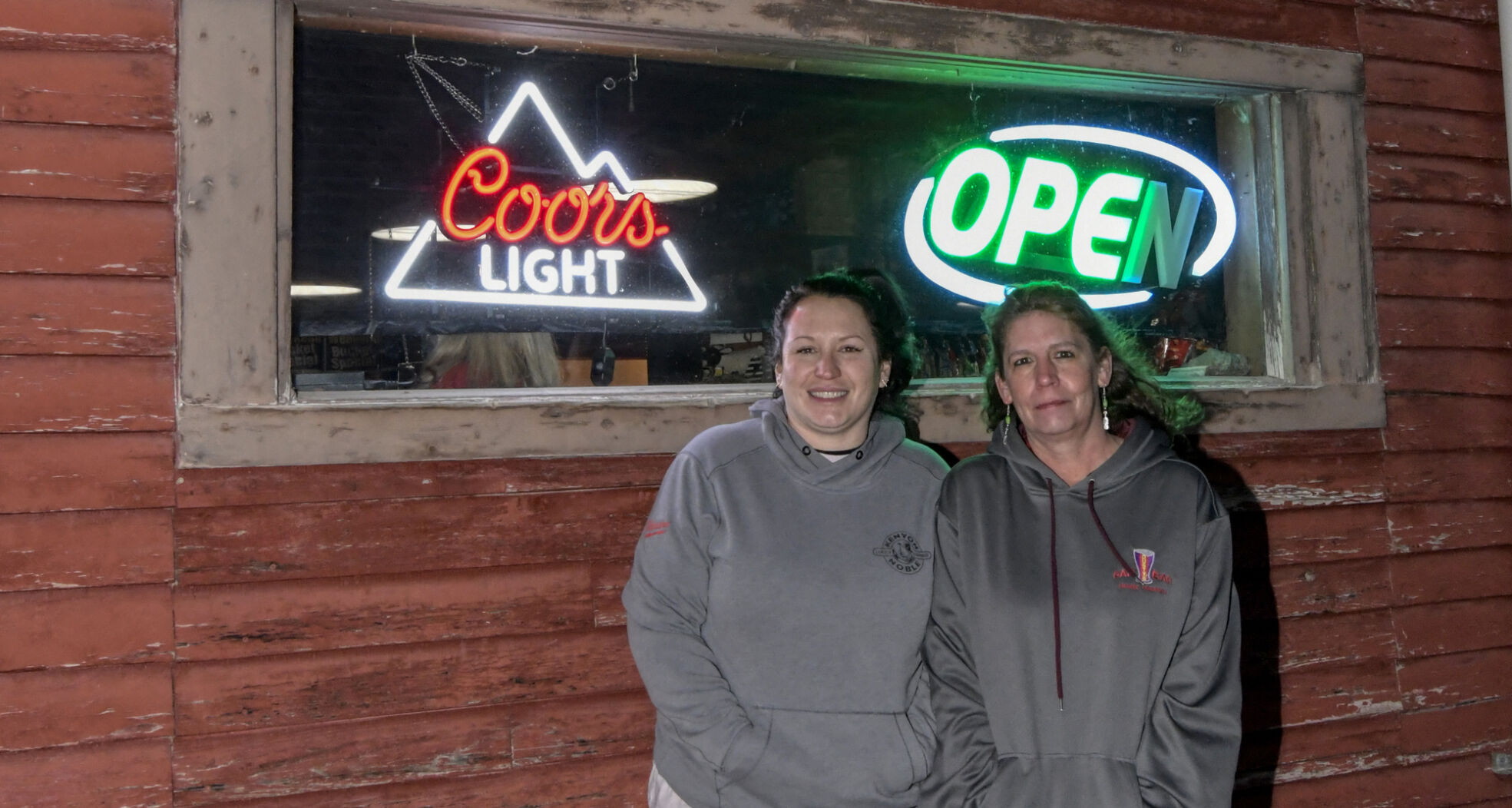 New owners Jonna Beattie and Lisa Lindgren at JD’s Wildlife Sanctuary II in Bynum.